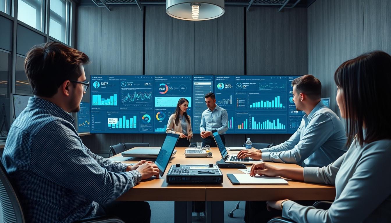 Team collaboration in business software development